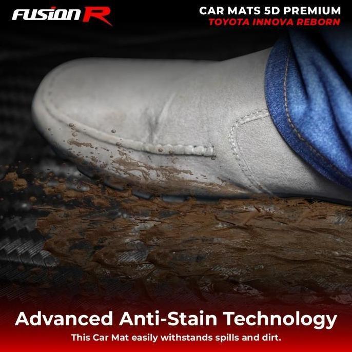 Fusion R Karpet Mobil 5D Innova Reborn / Premium Car Carpet Carbon