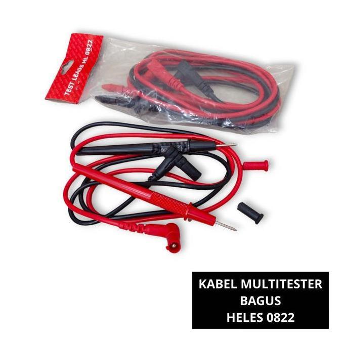 #####] Kabel Multitester Heles HL 0822 Probe Avometer Multimeter HL0822