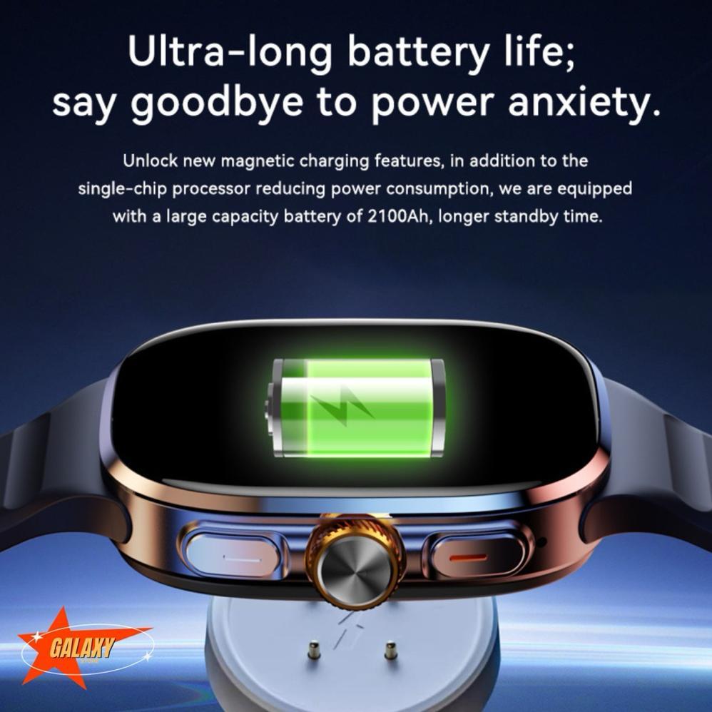 Terbaru Galaxy-M99 smartwach android jam tangan simcard 4G Amoled display 2,4 inchi simcard 8/128GB|