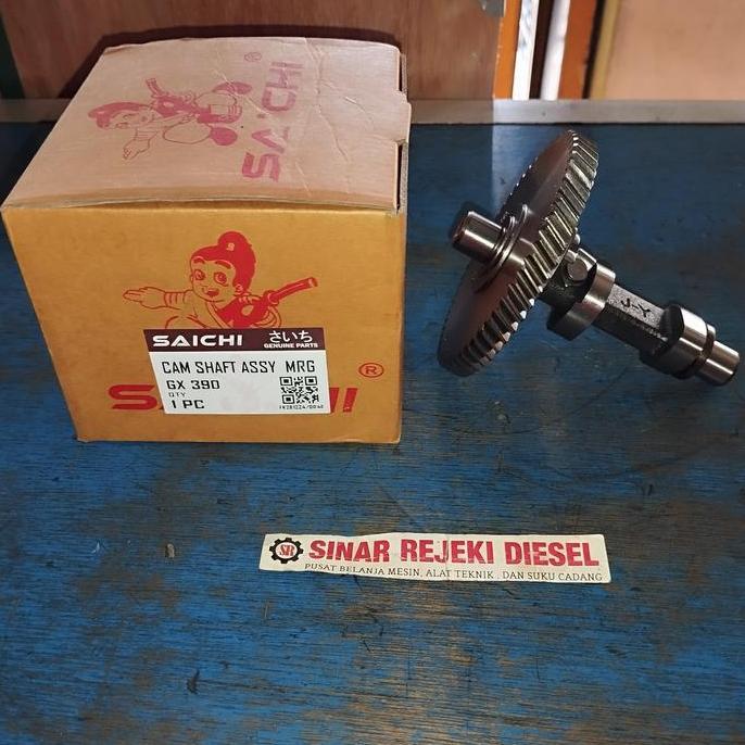 *#*#*#*#] Camshaft As Klep Noken As GX390 GX420 GX460 Genset 6000 7000 Watt Saichi