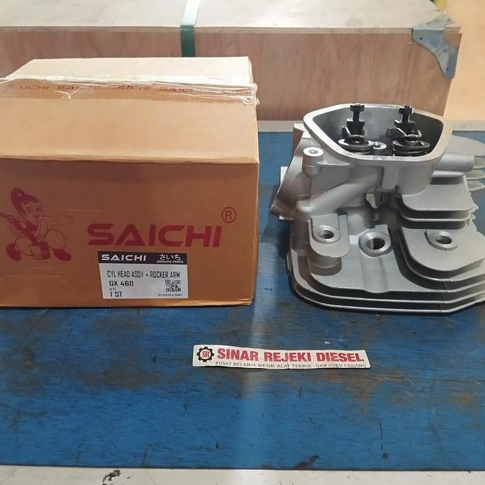 {{{{}}] CylinderHeadAssySilinderKopKomplitMesinGX460GX460