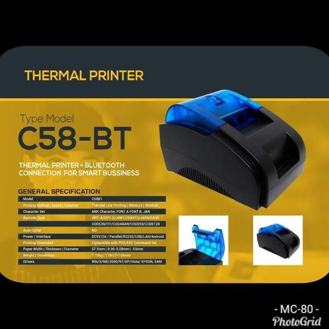 TERBARU - BRI LINK MOKA POS PRINTER BLUETOOTH ANDROID (MOKAPOS BRILINK)