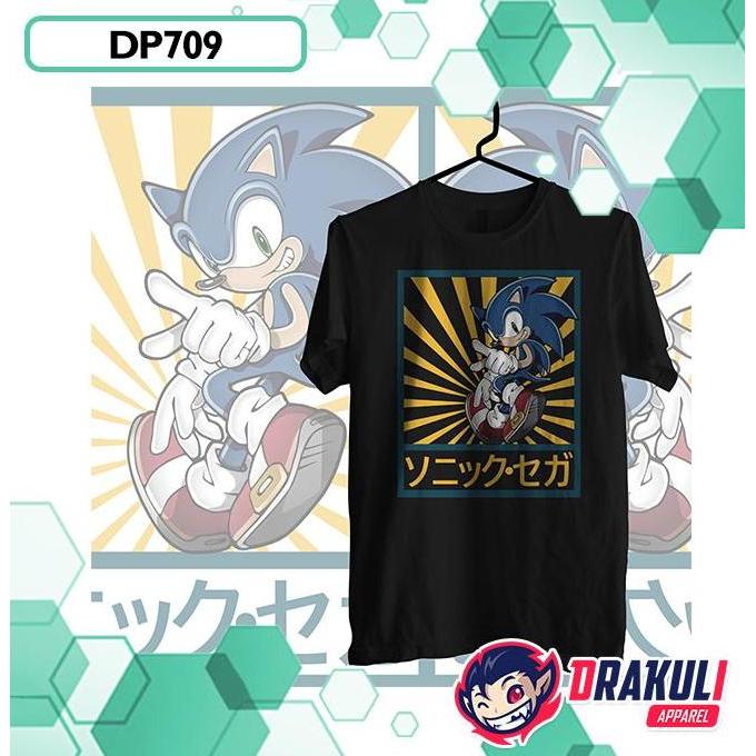 SALE T Shirt DP709 Sonic Sega