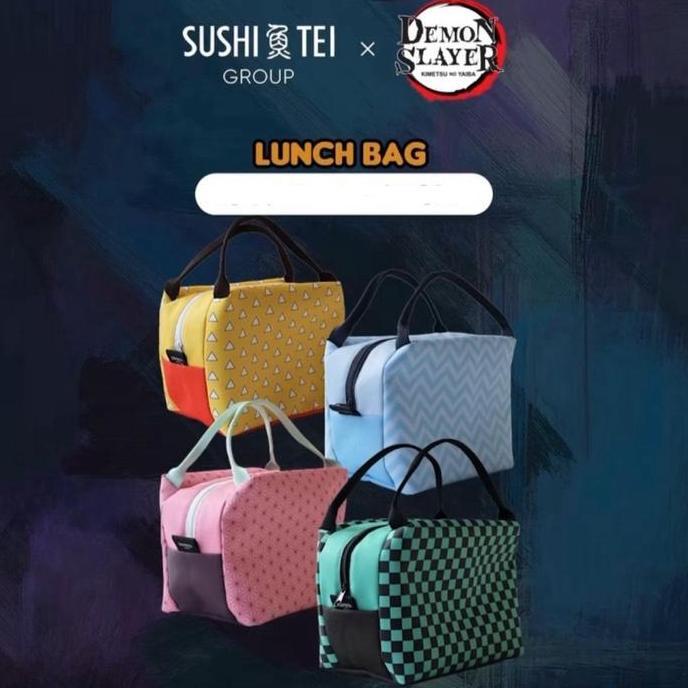 Exclusive Demon Slayer Lunch Bag, Sushi Tei Group