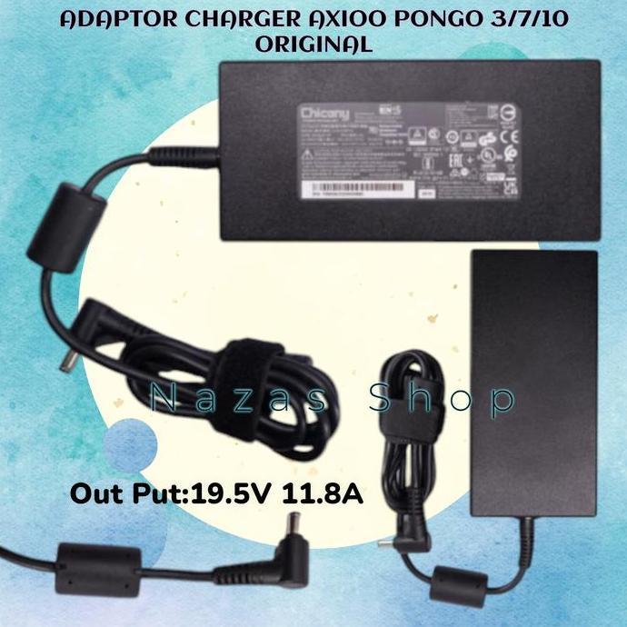 HARGA DISC - Adaptor Charger Axioo Pongo 3 Pongo 5 Pongo 7 19.5V/20V - 11.8A DC:5.52.5mm Original