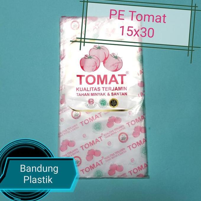 Plastik PE Tomat 15x30 / plastik minyak / santan