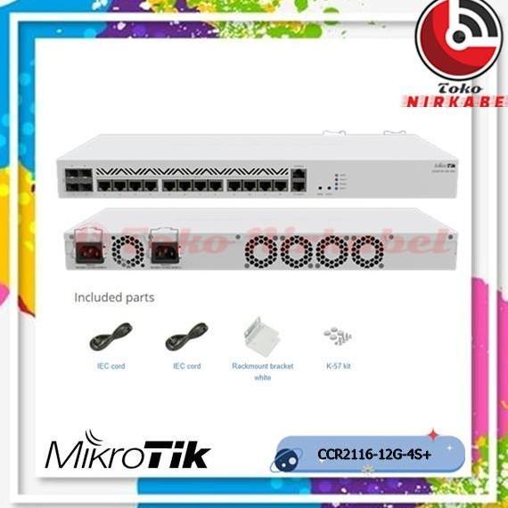 TERMURAH - Mikrotik CCR2116-12G-4S+ |CCR2116-12G-4S+|CCR2116 12G 4S Plus
