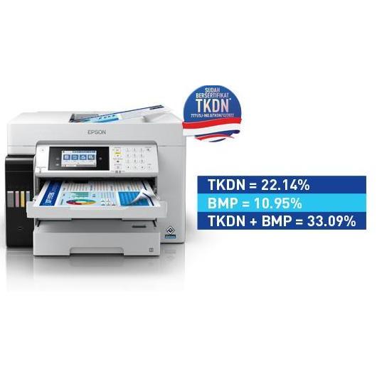 TERMURAH - Printer Epson EcoTank L15160 L 15160 A3 PSC Fax Wi-Fi Duplex