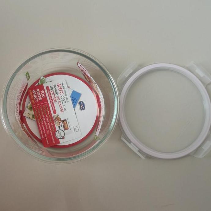 Terlaris Lock N Lock Lock&Lock Lock And Lock Oven Glass Round Model Bulat