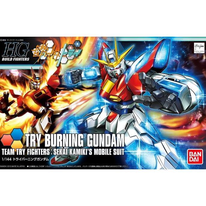 HG Try Burning Gundam / HGBF 1/144 TBG-011B Try Burning Gundam (Gundam Build Fighters Try) Gunpla Ba