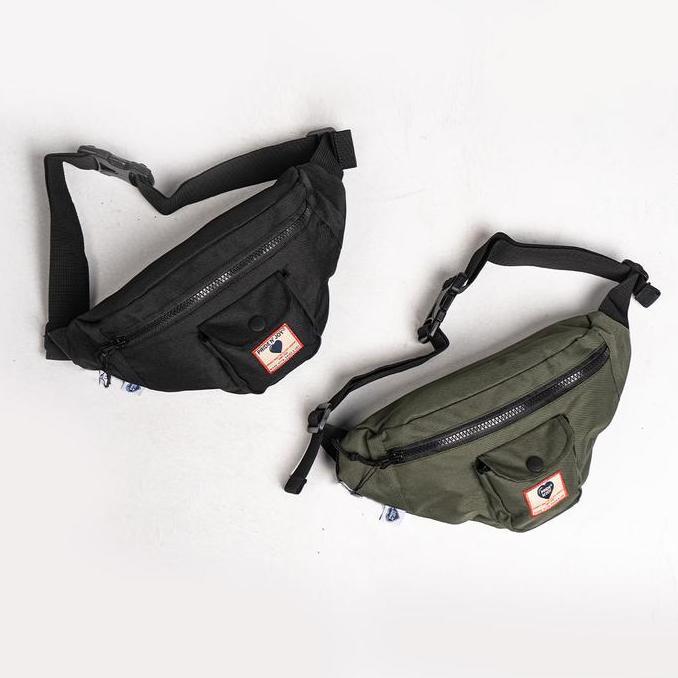 Pride N Joy Co - Waist Bag Vasca Black & Green