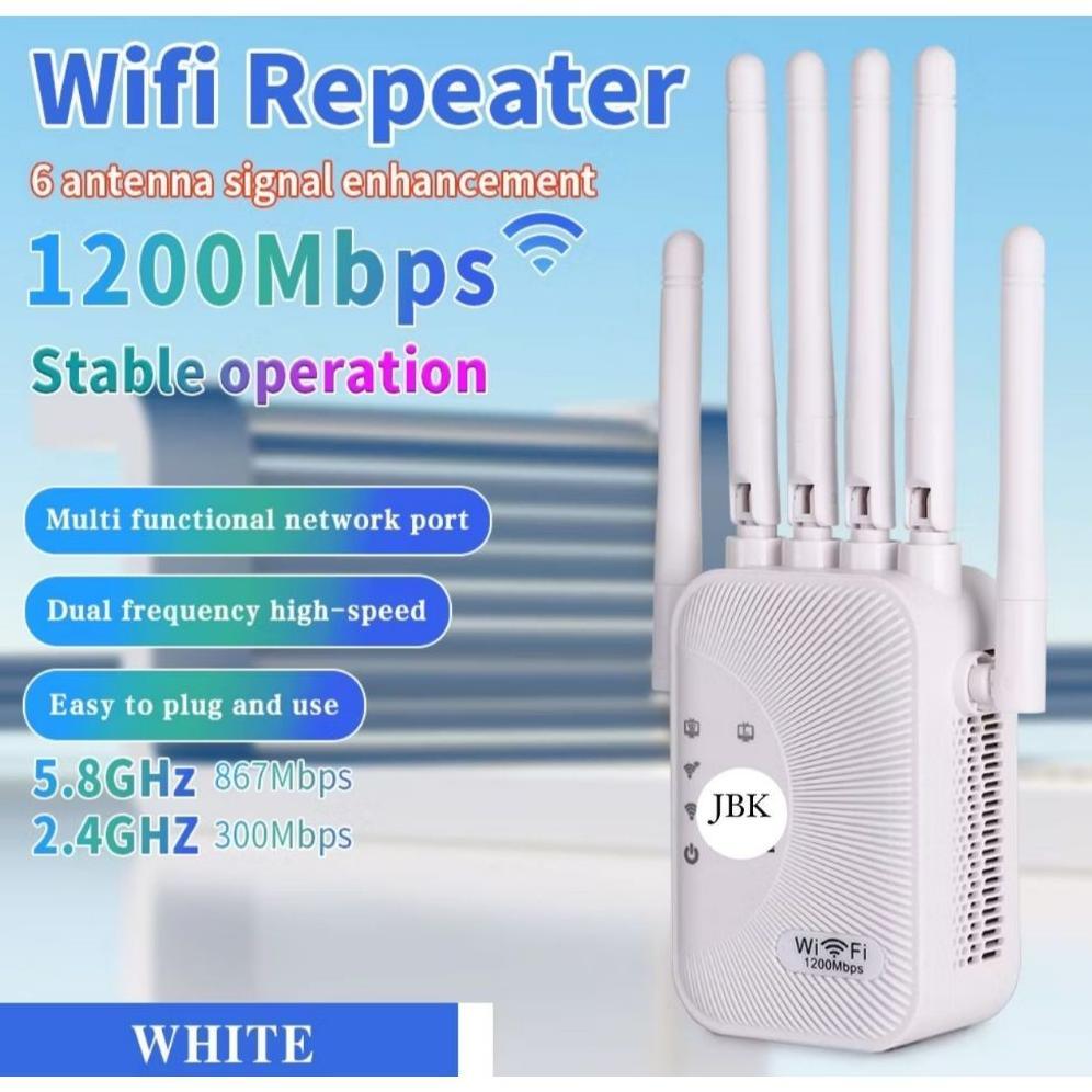 WIFI REPEATER 6 ANTENA ( WS-017 ) / ALAT WIFI Penguat Signal