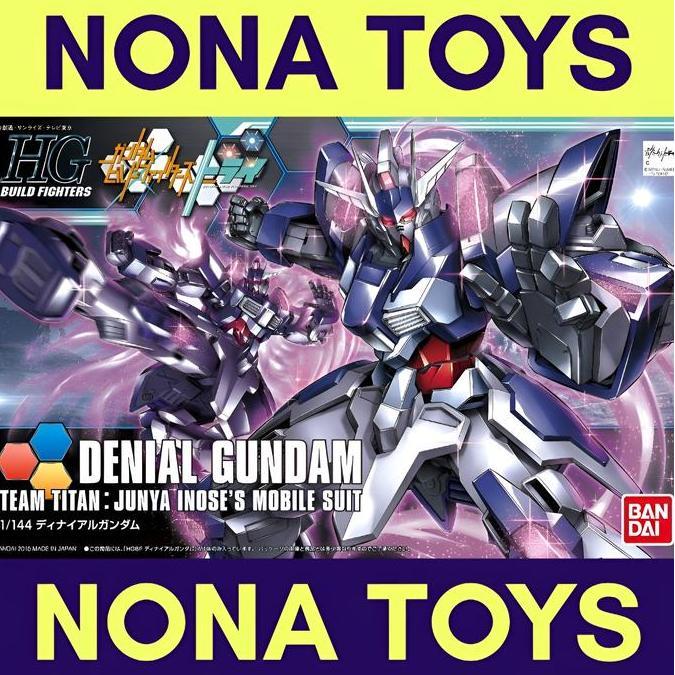 HG Denial Gundam / HGBF 1/144 NK-13J Denial Gundam (Gundam Build Fighters Try) Gunpla Bandai Gundam 