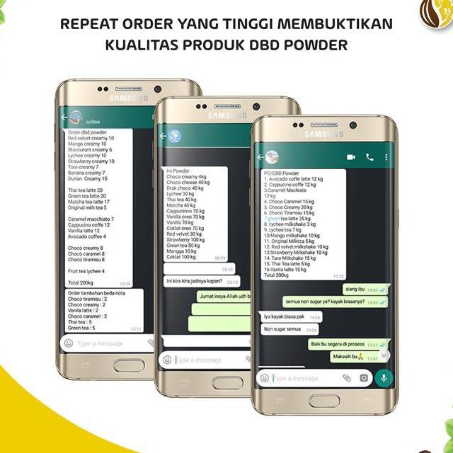 Bubuk Minuman Kopi Susu Powder Coffee Latte Dbd Powder