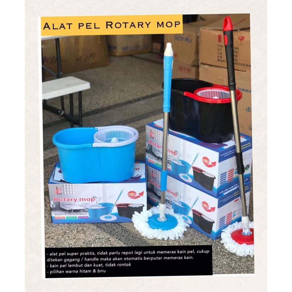 SPIN MOP MAGIC MOP SUPER MOP( HANYA DPT ALAT PEL..KAIN PEL CADANGAN TIDAK DAPAT YA) TP BAHAN KOKOH A