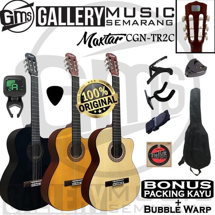 ORIGINAL Gitar Klasik Cutaway Maxtar CGN-TR2C Gitar Klasik Nylon Cutaway Original (TT) EIG