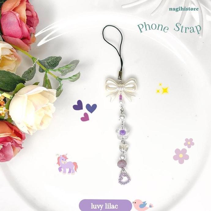 Aksesoris Gantungan Hp simpel / Gantungan Hiasan Hp Lucu Korea