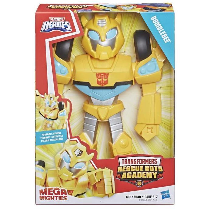 PLAYSKOOL MEGA MIGHTIES TRANSFORMERS RESCUE BOTS ACADEMY BUMBLEBEE