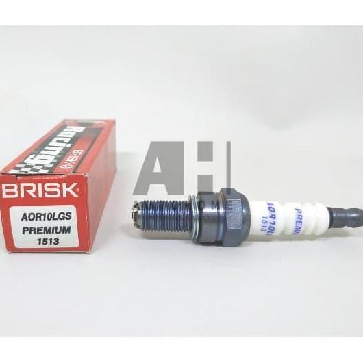 Busi Kawasaki KLX250 - KLX 250 - BRISK Premium LGS - AOR10LGS