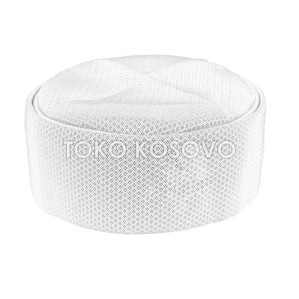 Grosir 10 Pcs Peci Lipat Mesir Habasya Haji Alay Kopiah Kain Hitam Putih Kopyah Sholat Maiyah Cak Nu