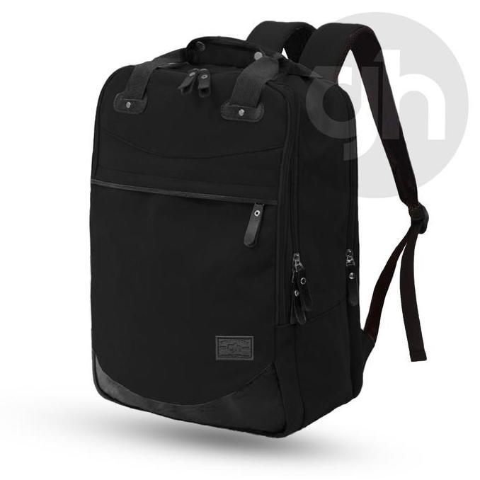 GH-Bag Tas Ransel Pria Wanita DALTON Canvas Backpack Sekolah