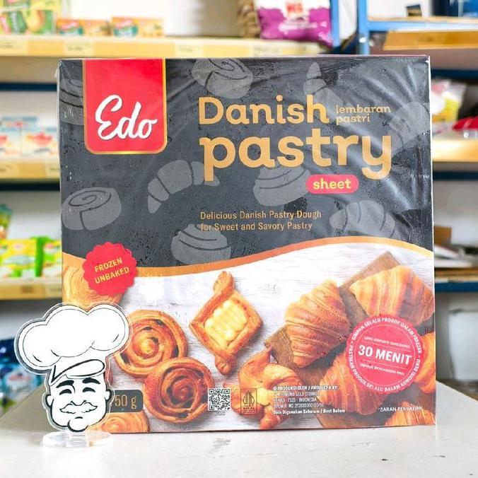 Edo Danish Pastry 750Gr / Kulit Danish Pastry 750Gr / Danish Dough YAN