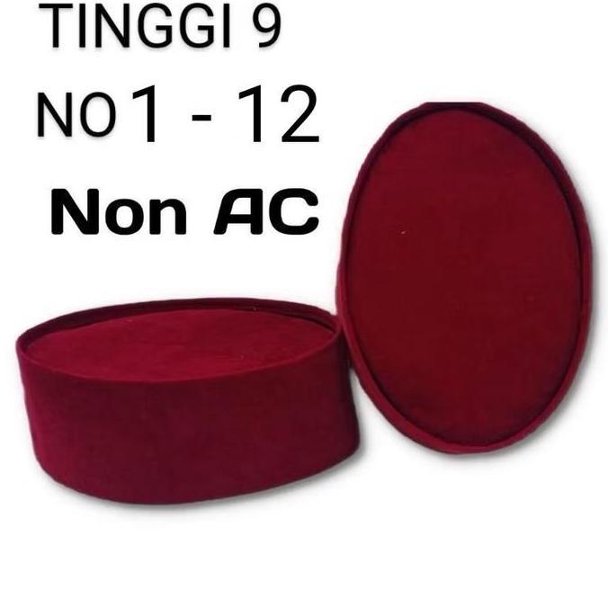 Promo SONGKOK MERAH CABE BETAWI / PECI MERAH POLOS NON AC ( PRESIDENT ) COD