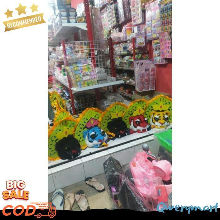 [Drs] Barongan Macanan Hitam Lengkap Set1