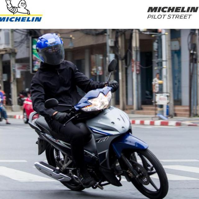 Sepasang Ban Motor Vario Beat Mio Michelin Pilot Street 9090 Dan 8090 R14 Ban Motor Tubeless
