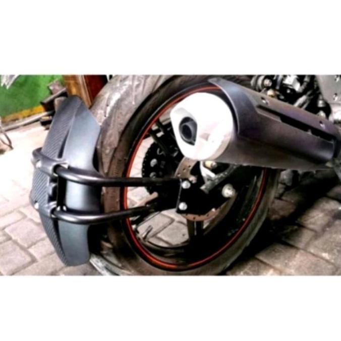 Promo Mudguard HMS model MHR Mud guard Sport  R15 Mt15 Xabre Vixion Ninja CBR Cb GSX R25 Pulsar Mega