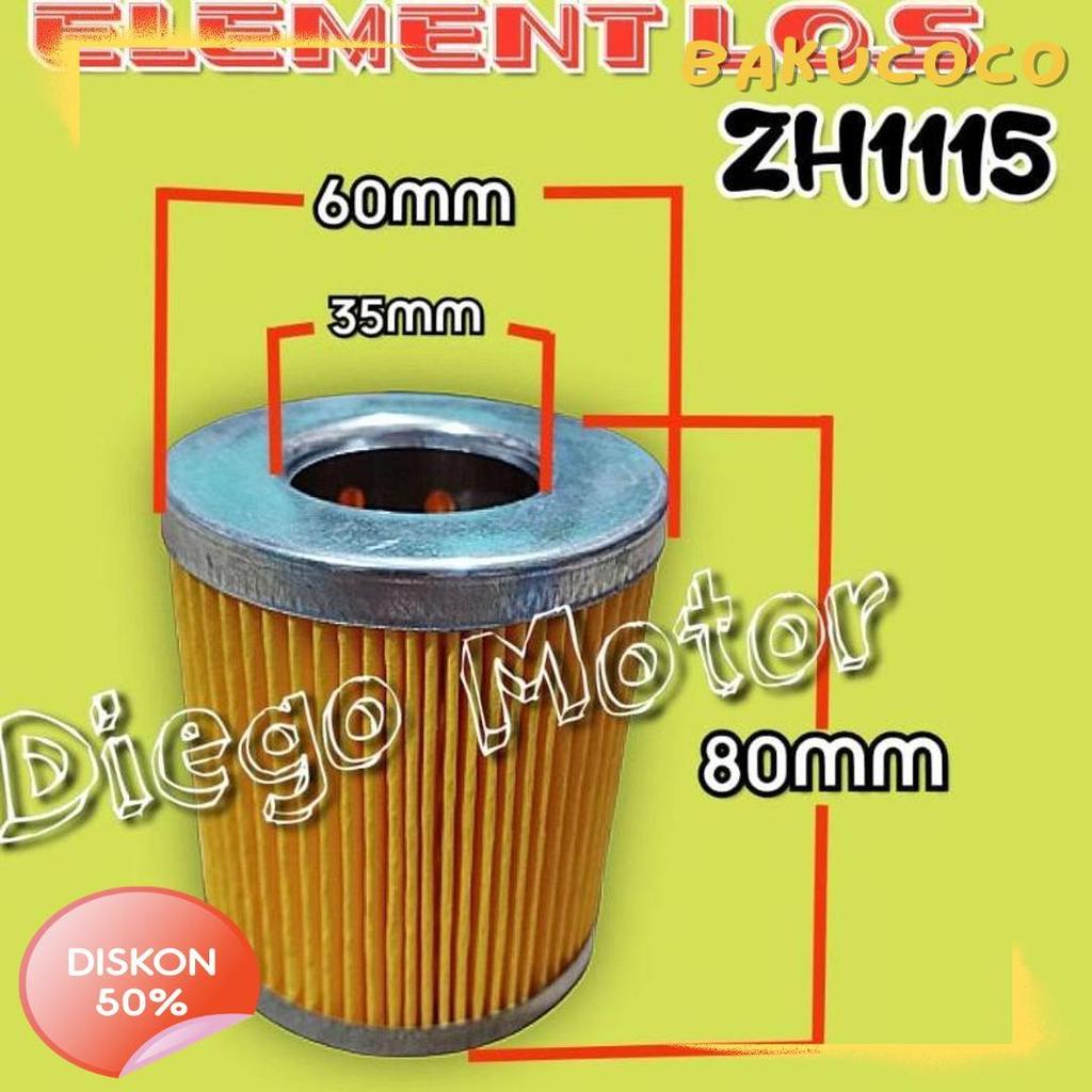 Diskon Up To 70% Zh1115 Isi Filter Saringan Oli Mesin Diesel Jiangdong 24Hp Rs0