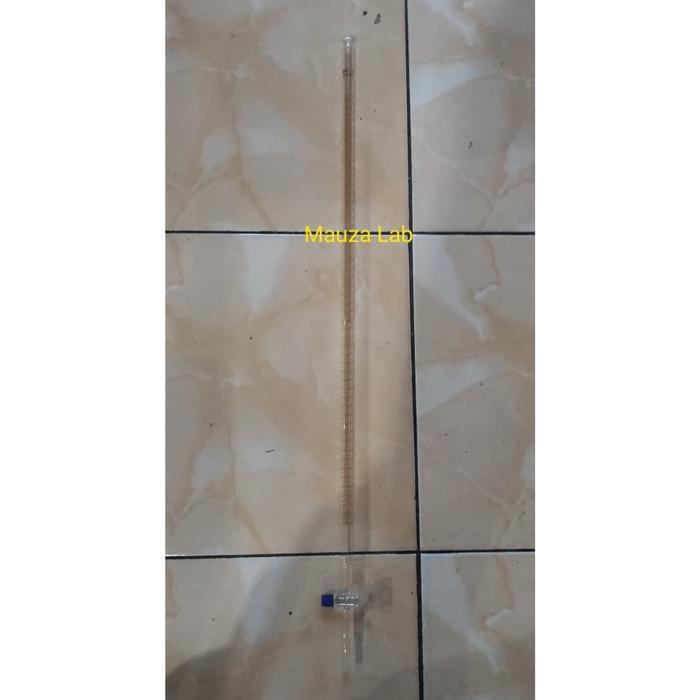 Buret 50 Ml Kran Glass Grade A Original Dan Terpercaya