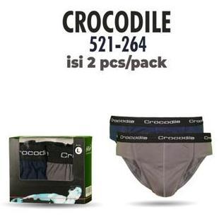 Promo CD / Celana Dalam Pria Crocodile 264 521-264 [2pcs] COD