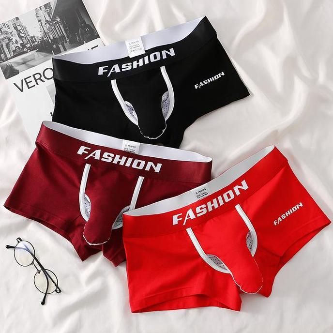 Promo LC celana dalam cowok 469 VK3 - model boxer dengan belalai COD