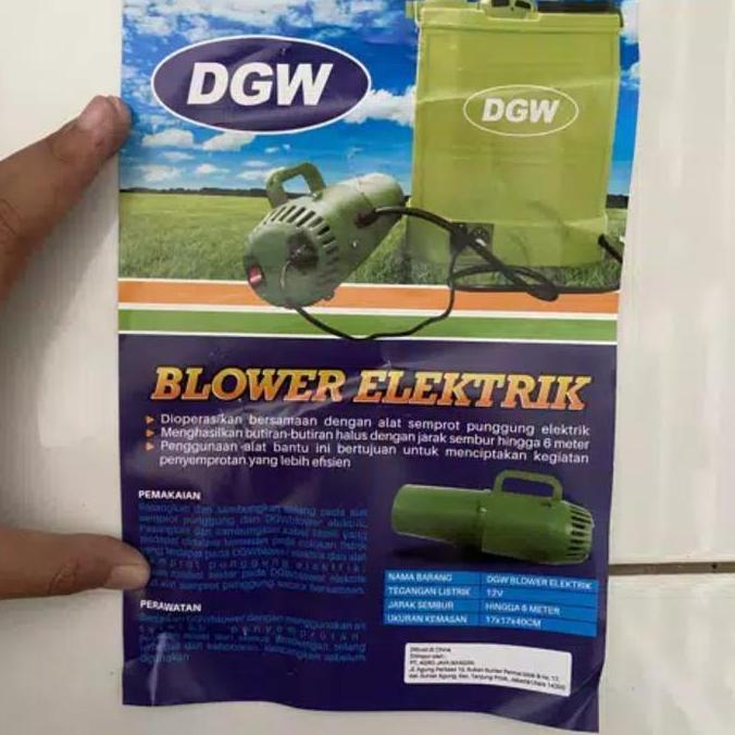 Blower Elektrik Dgw Alat Semprot Super Kabut Kualitas Terbaik Harga Termurah