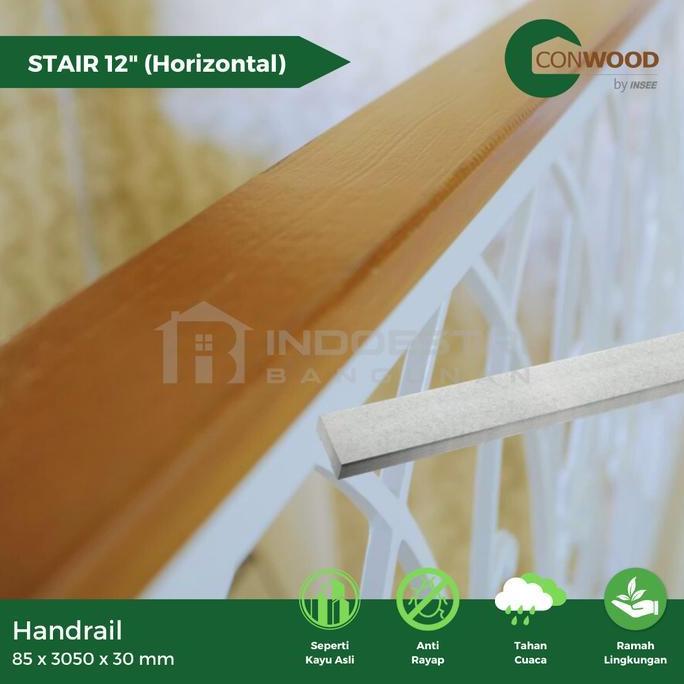 Conwood Handrail Tangga / Conwood Handrail Tangga (85x3050x30 mm) SHA