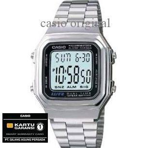 Promo JAM TANGAN CASIO A178WA-1A A178WA A 178WA A-178WA ORIGINAL RESMI COD