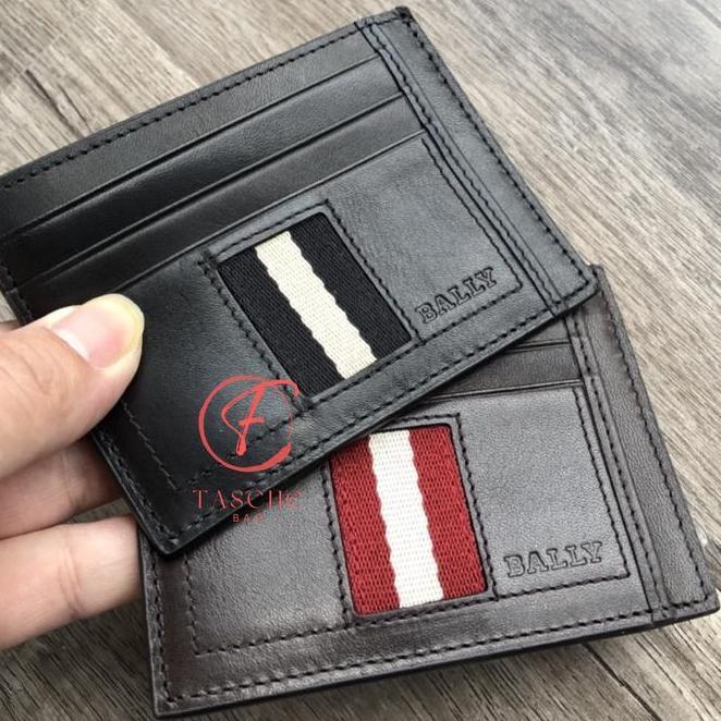 Card Holder Dompet Bally Gray Tn Card Holder Mini Wallet
