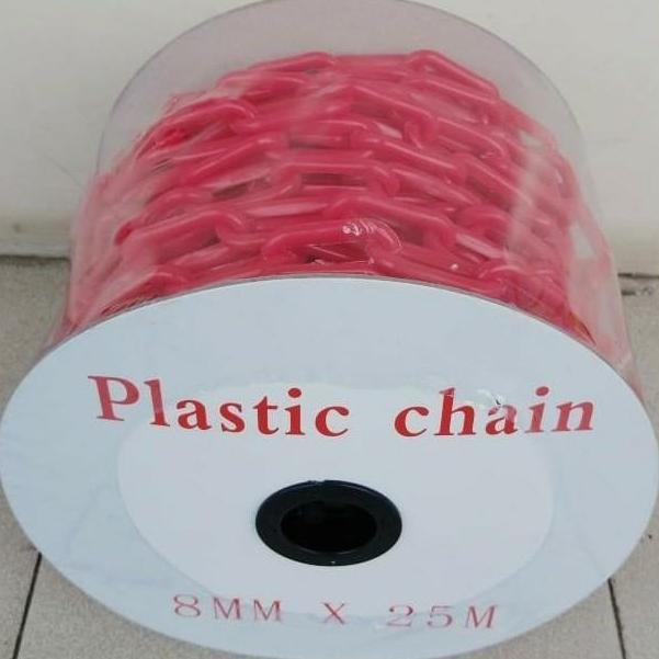 Promo Chain Plastic Rantai Plastik Plastic Chain Pvc 8Mm Cod