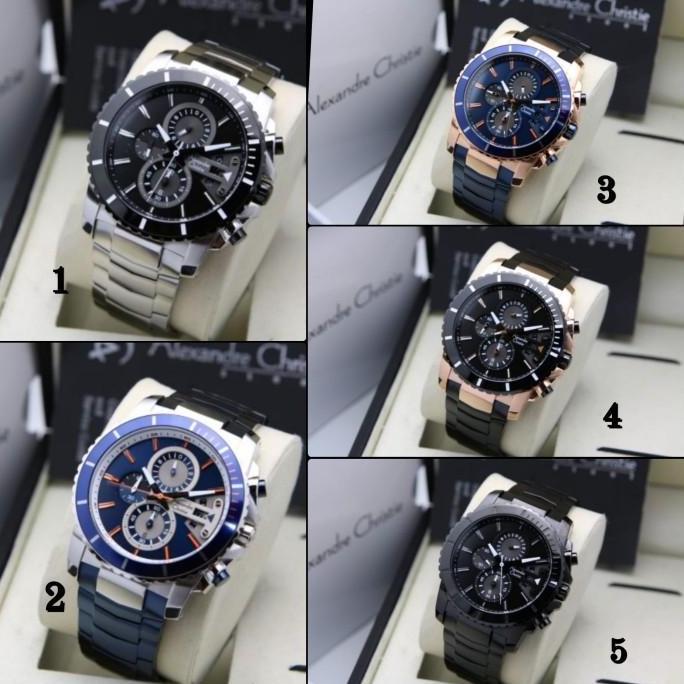 Promo Jam Tangan Pria Alexandre Christie AC6455 AC 6455 6455 Original COD
