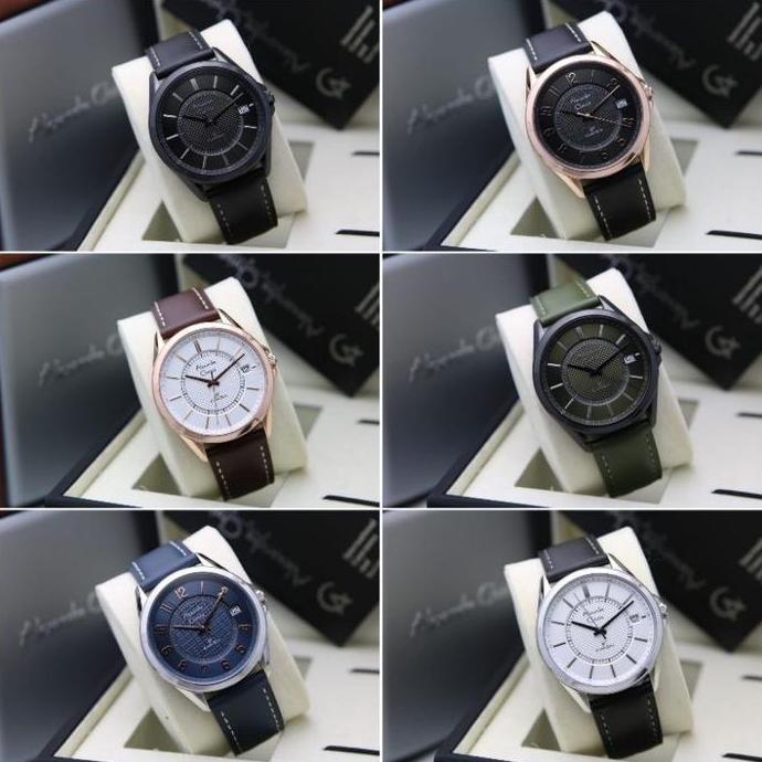 Promo [ ORIGINAL ] Jam Tangan Pria / Cowok Alexandre Christie 8649 AC 8649 COD