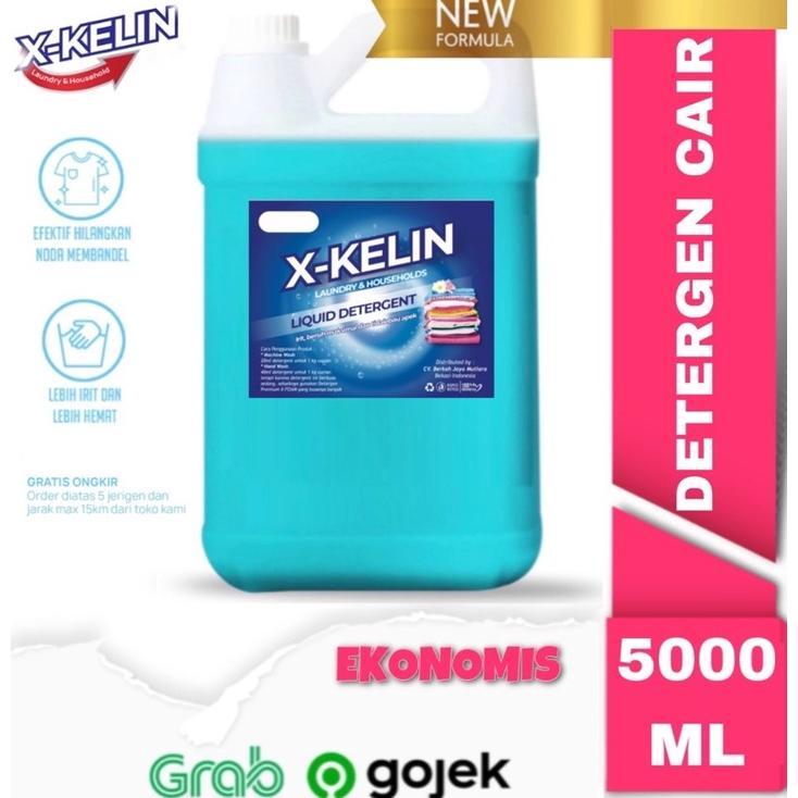 Deterjen Laundry Liquid Ekonomis 5 liter X-Kelin