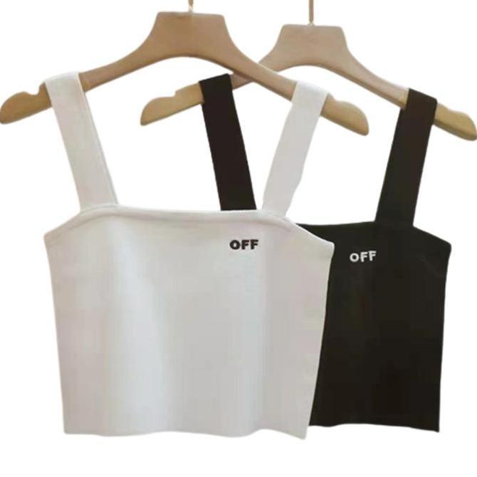 Promo Tanktop Square Kotak Wanita Knit Atasan Crop Cewek Tengtop Inner Wanita COD