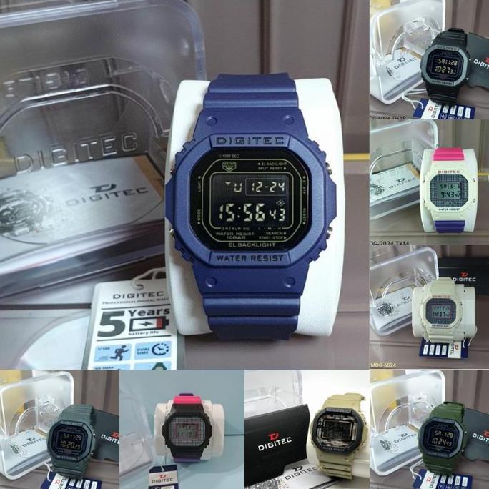 Promo JAM TANGAN DIGITEC 6024 DG 6024 PRIA DIGITAL ORIGINAL COD