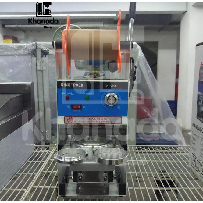 Manual Cup Sealer King Pa Kcd8 Mesin Press Gelas Plastik