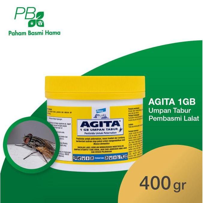 Agita 1 GB - Umpan Pembasmi Lalat - Racun Lalat - Anti Lalat - 400 Gr
