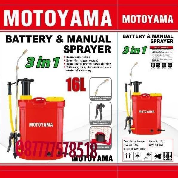 Sprayer Elektrik Motoyama 3 IN 1