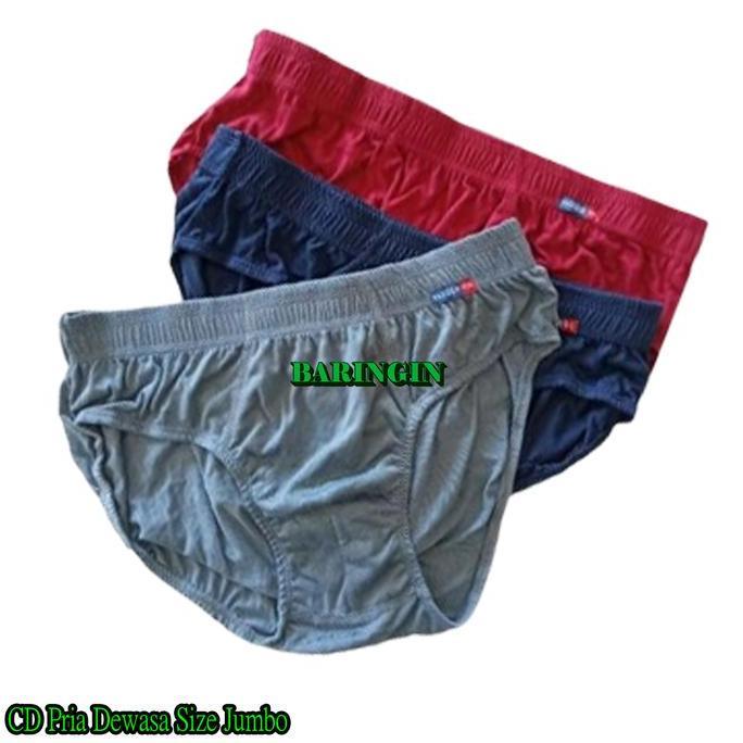 DB109 - CELANA DALAM YASER PRIA ISI 6 PCS -CD LAKI-LAKI DEWASA KATUN POLOS Motif Nyaman Lembut Fit R
