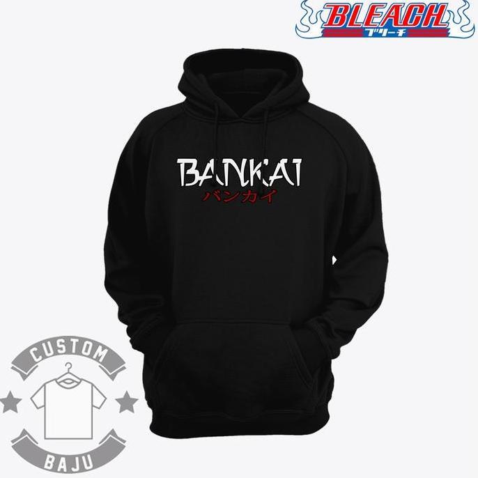 DF69 - Sweater Hoodie Bankai Kanji Anime Bleach 231