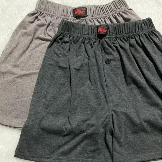 DS261 - ready celana pria dewasa boser kancing depan celana dalam BOKSER PRIA Nyaman Boxer